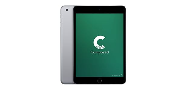 iPad mini with Composed