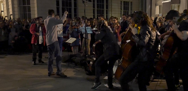 Brexit Beethoven protest